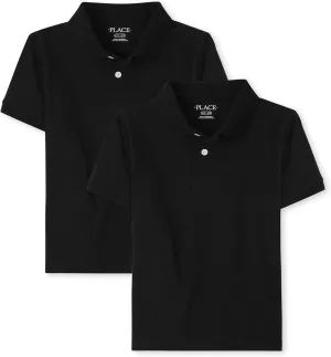 The Children's Place Boys Multipack Short Sleeve Pique Polo