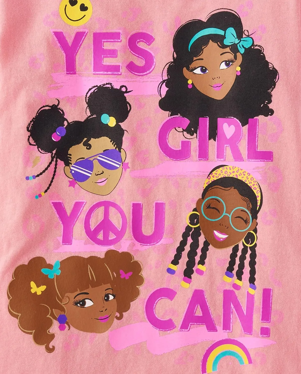 The Children's Place Girls' Kindness, Love, Equality Short Sleeve Graphic T-Shirts, Multipack