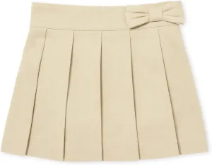 The Children's Place Toddler Girls' Uniform Bow Pleated Skort