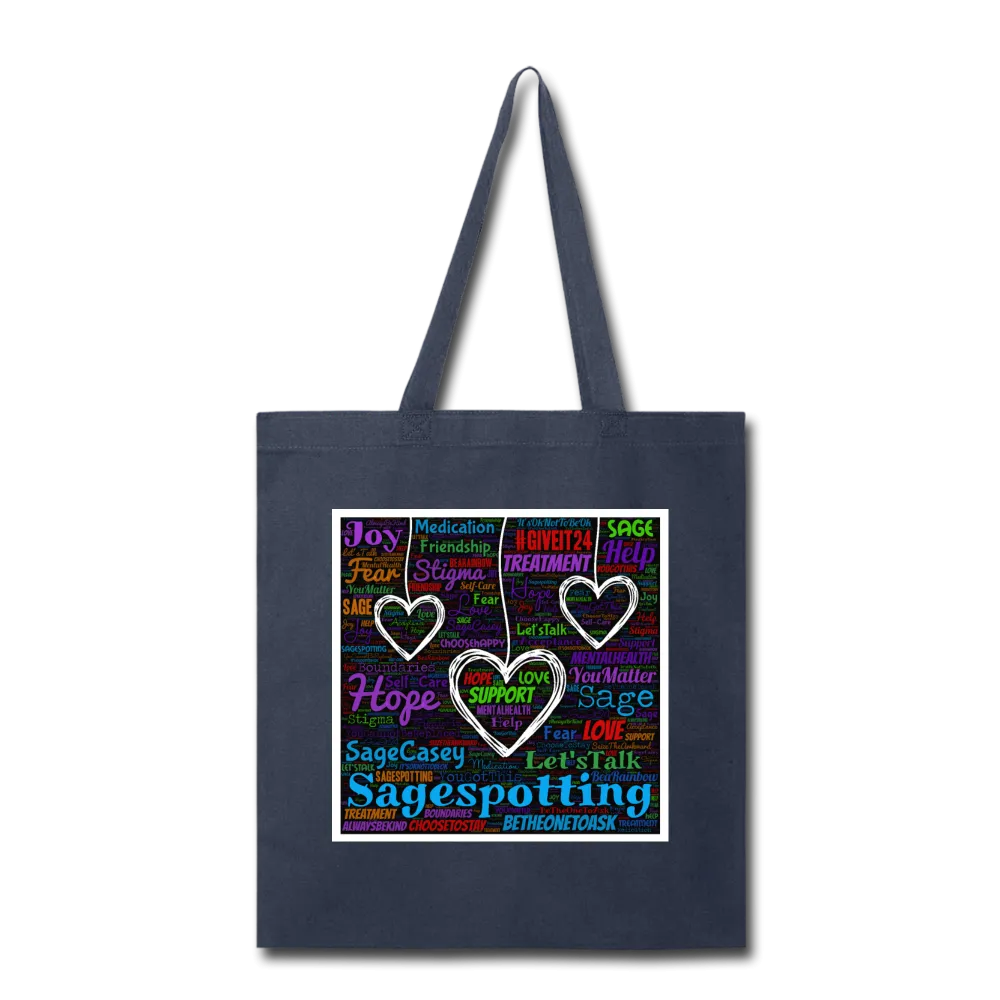 Three Hearts SCF Tote Bag