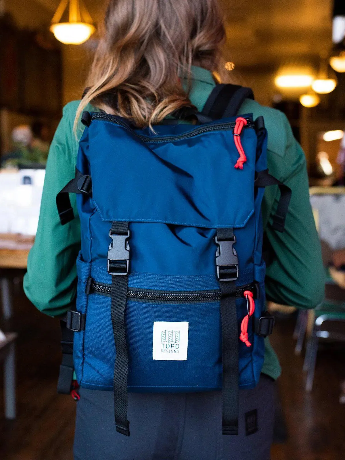 Topo Designs Rover Pack Forest Cocoa