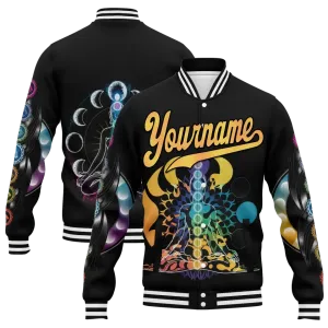 Unique Gift,Personalized Yoga-Theme Jackets, Custom Zen-Inspired Jackets, Unique Prints for Inner Peace Jackets