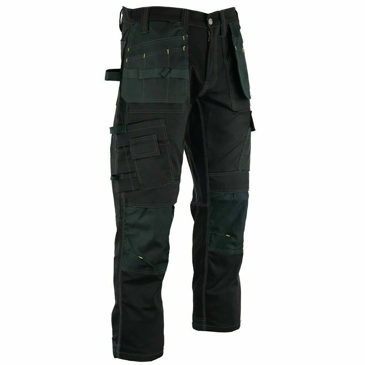 Urban Tactical Cargo Work Pants for Men - Heavy-Duty Knee Pads and Multiple Pockets