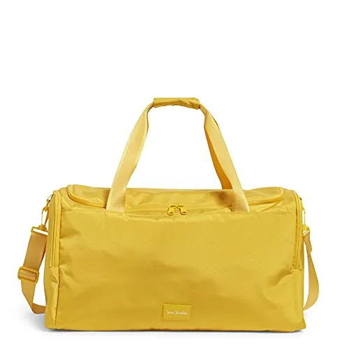 Vera Bradley Women's Recycled Lighten Up Reactive Travel Duffel Bag