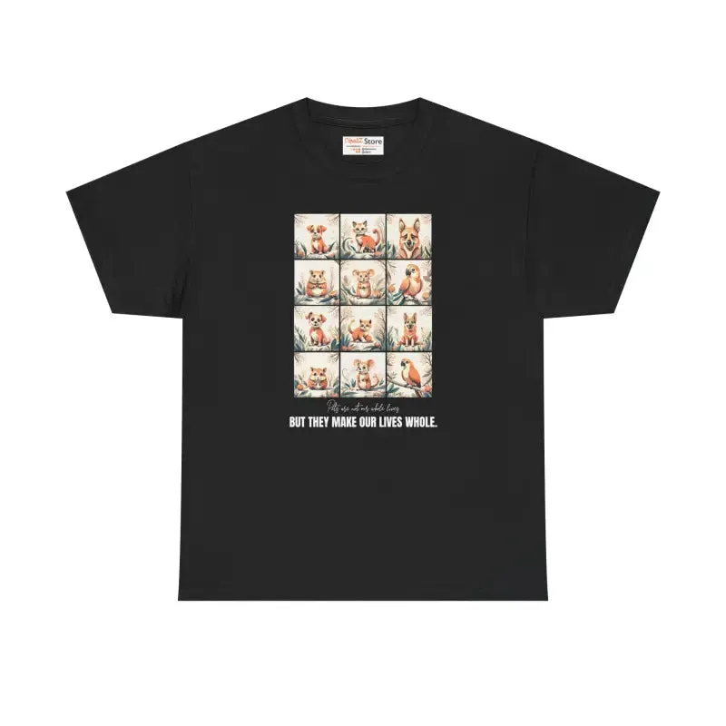 Vibrant Unisex Heavy Cotton Tee they Make us Whole