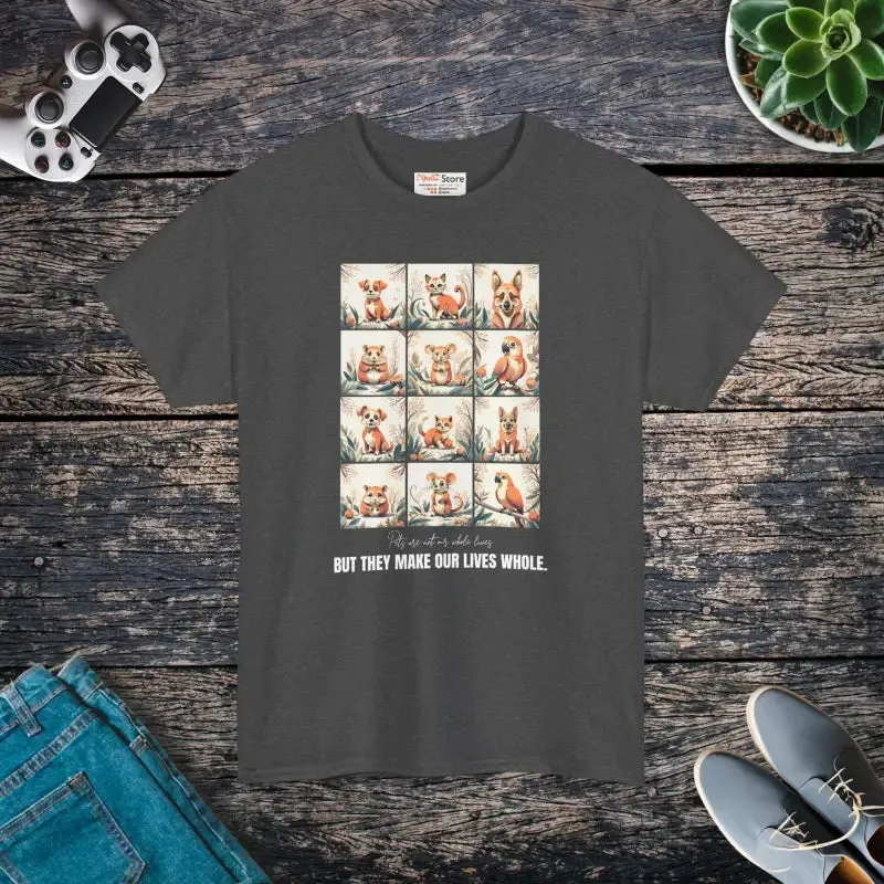 Vibrant Unisex Heavy Cotton Tee they Make us Whole