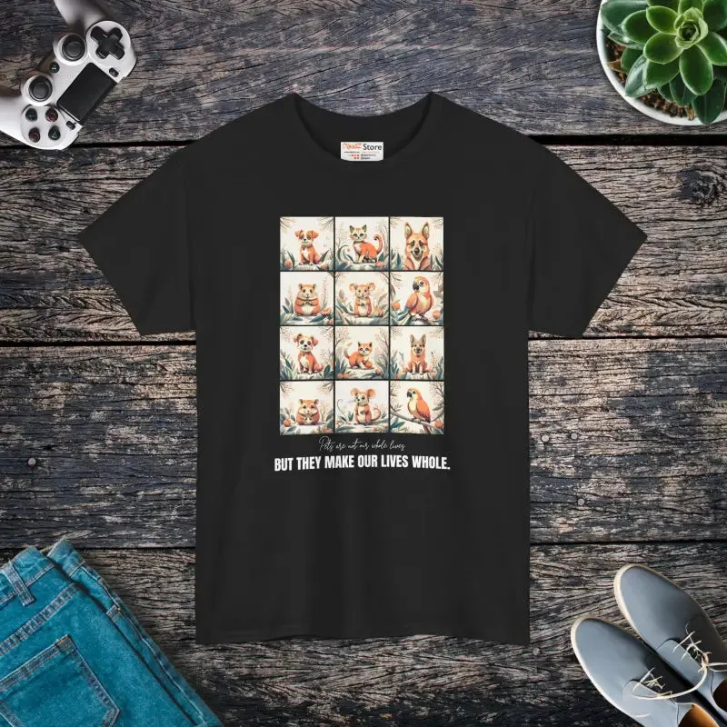 Vibrant Unisex Heavy Cotton Tee they Make us Whole