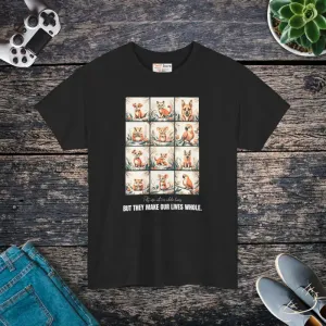 Vibrant Unisex Heavy Cotton Tee they Make us Whole