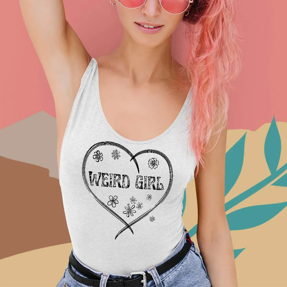Weird Girl Tank, lioness-love