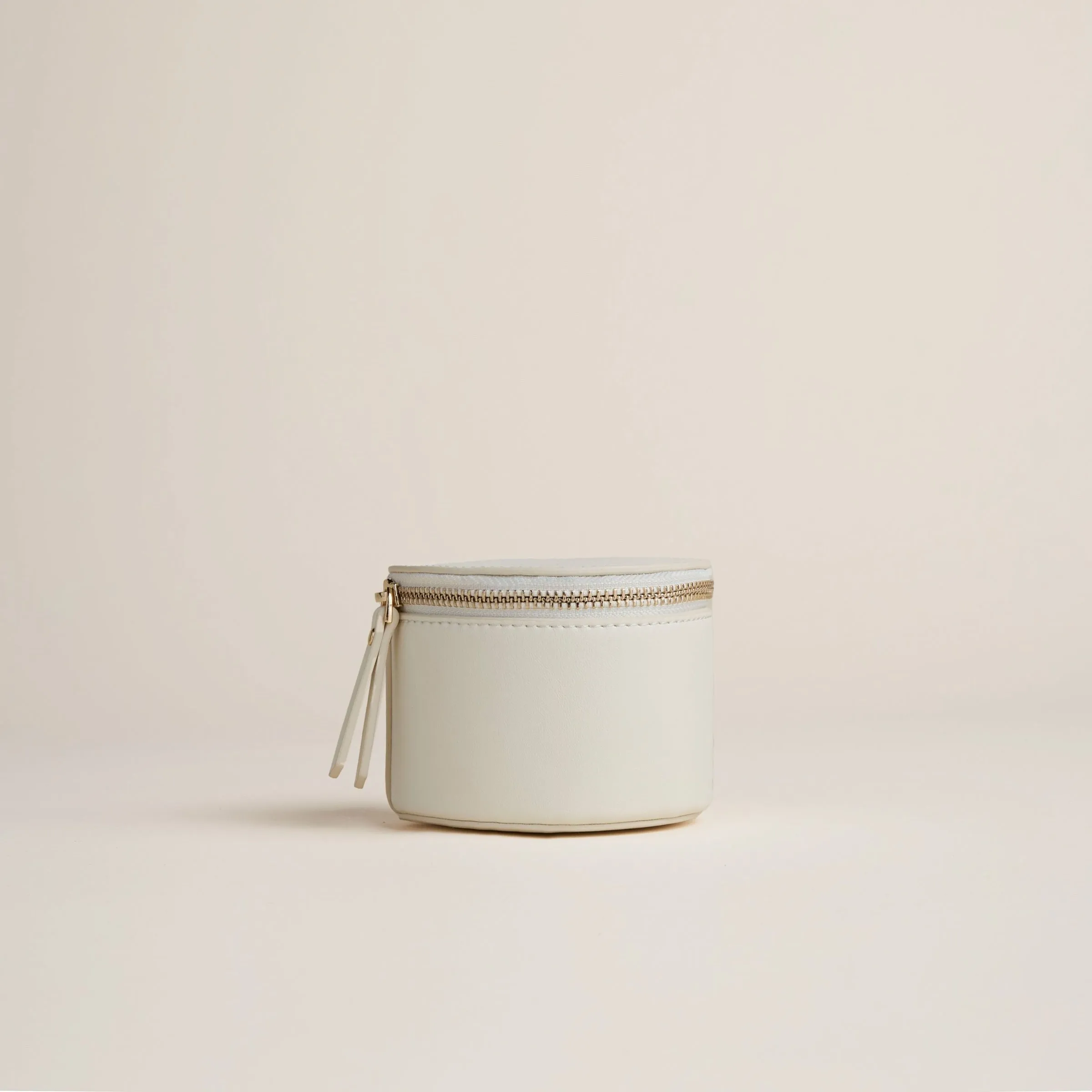 White Crocodile Globetrotter Jewelry Case