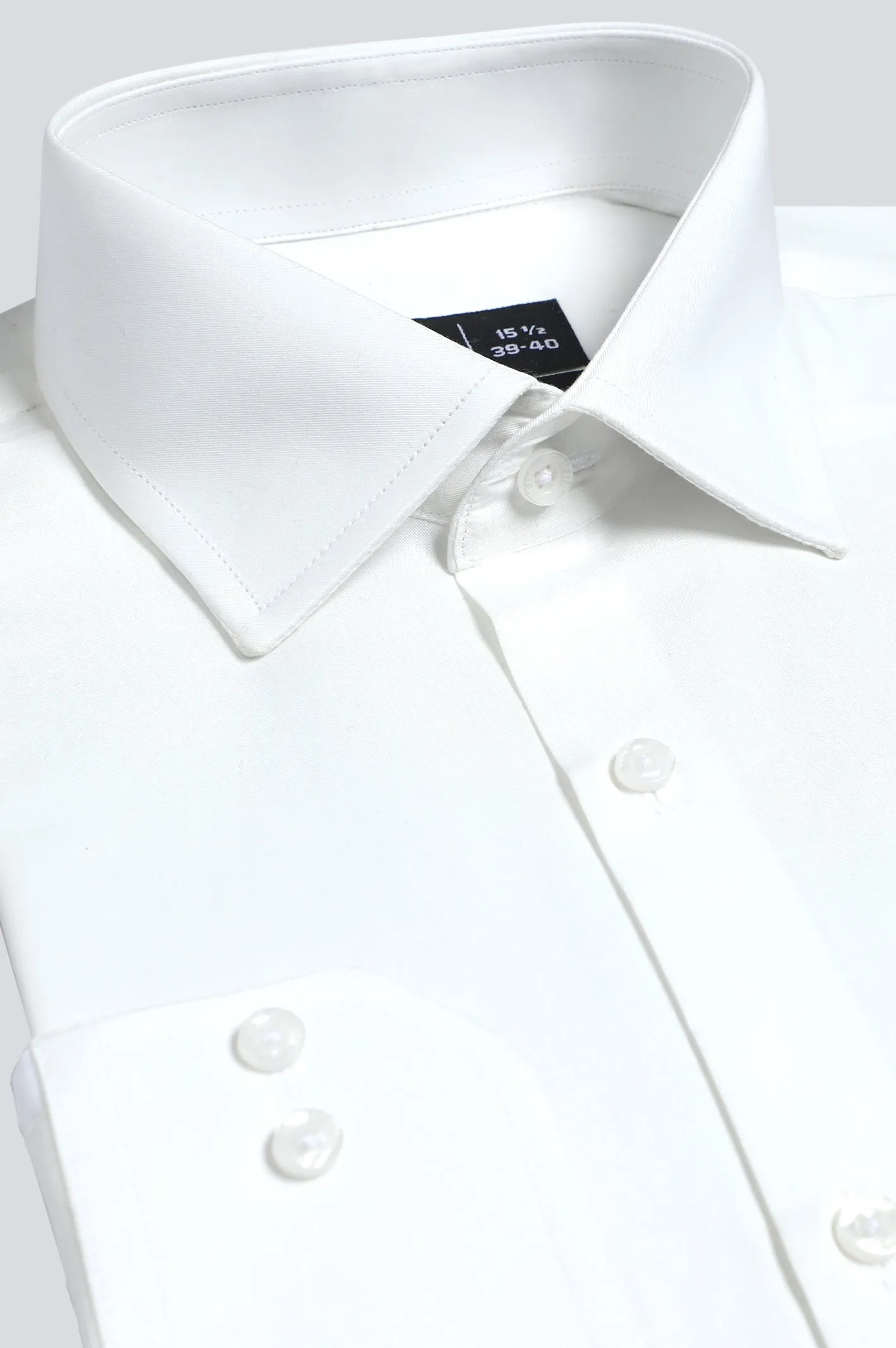 White Plain Formal Shirt AD29236