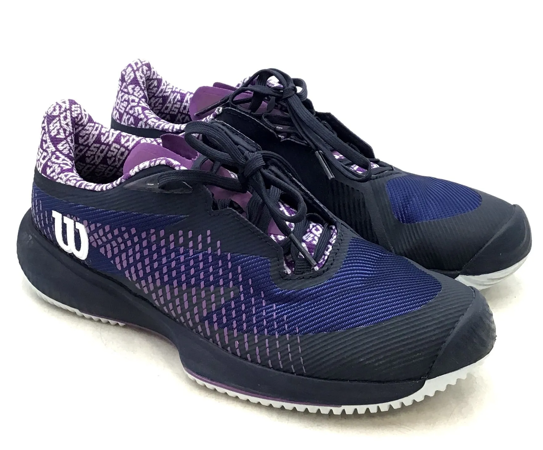 Wilson Women's Kaos Swift 1.5 WRS331030 Purple Blue Athletic Shoes - Size 8.5