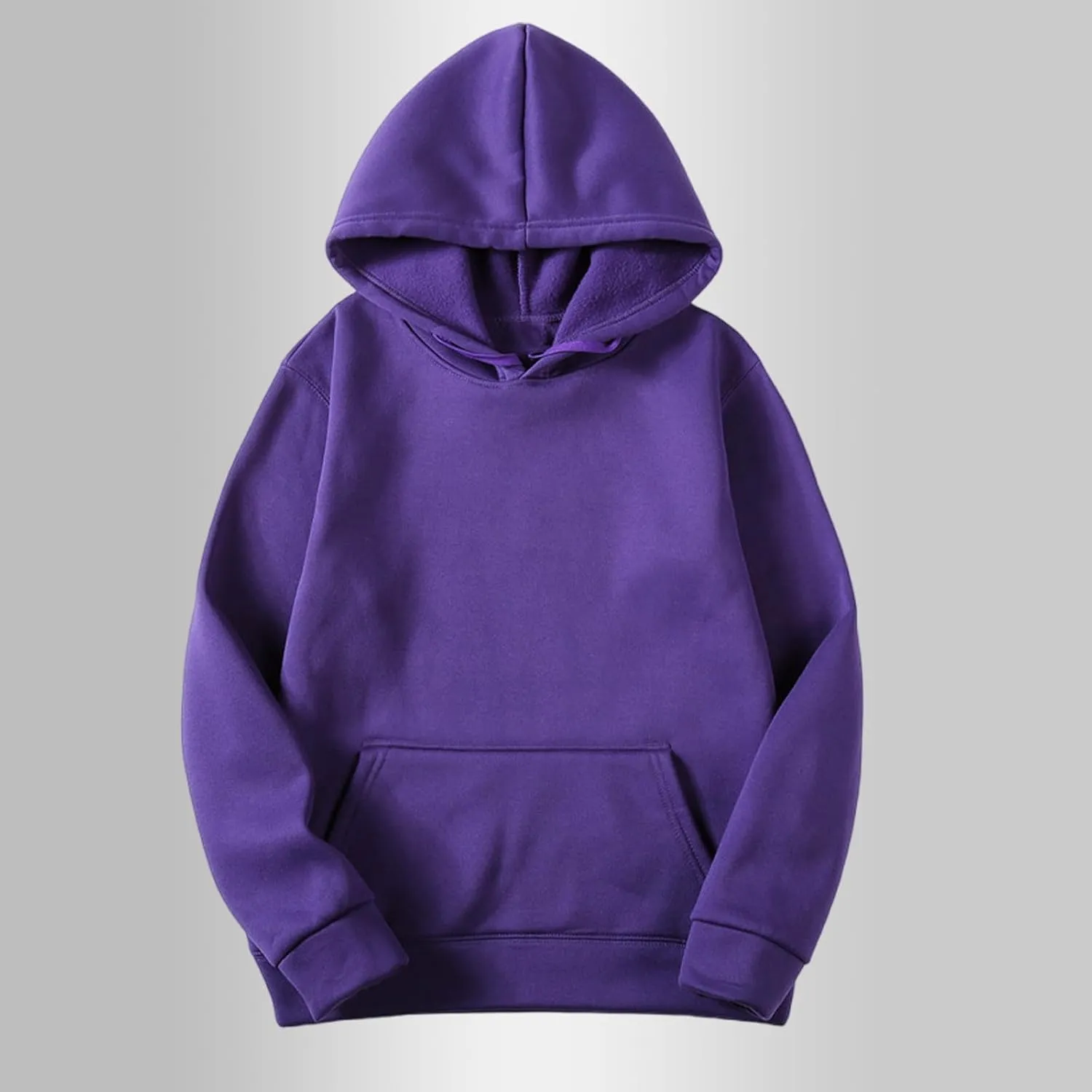 Womens Crewneck Oversized Sweatshirt Drawstring 2024 Fall Warm Cropped Solid Hoodies Loose Long Sleeve Pullover Tops