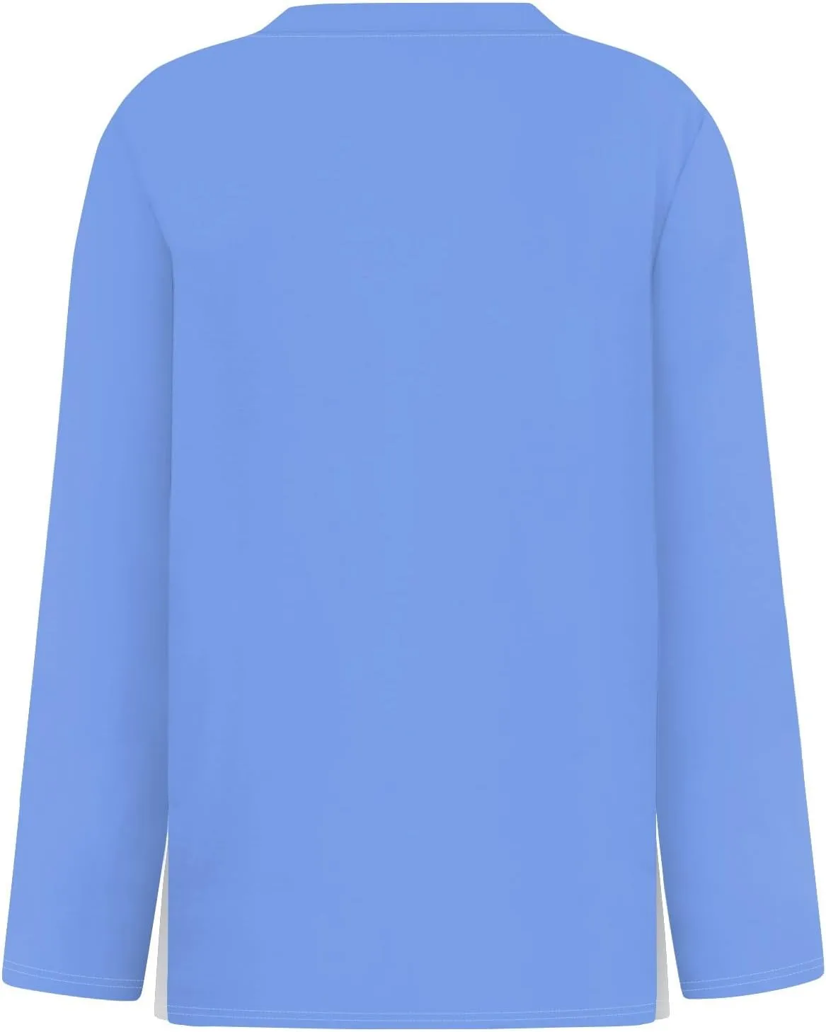 Women's Long Sleeve Tops 2024 Fall Dressy Casual Blouses Crewneck Oversized Tunic Shirts Striped