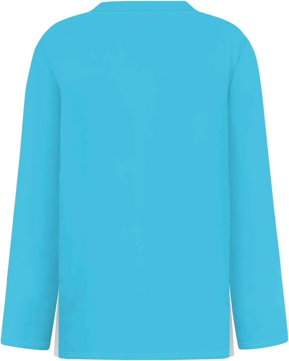 Women's Long Sleeve Tops 2024 Fall Dressy Casual Blouses Crewneck Oversized Tunic Shirts Striped
