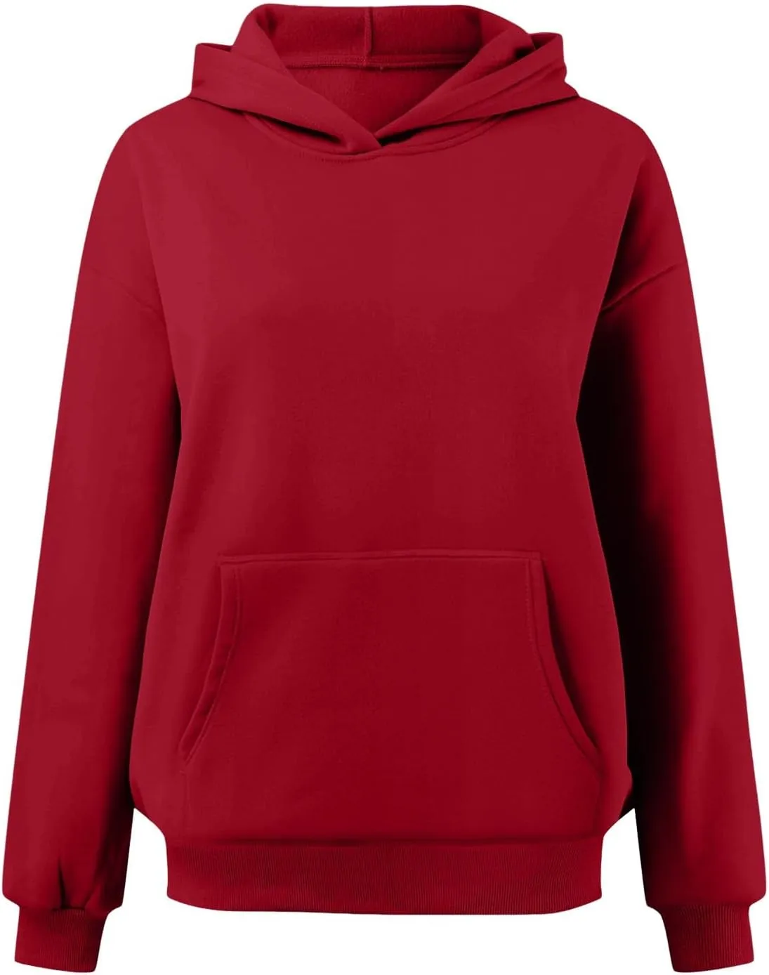 Womens Oversized Hoodies Fleece Hooded Sweatshirts Comfy Long Sleeve Pullover Fall Winter Outfits