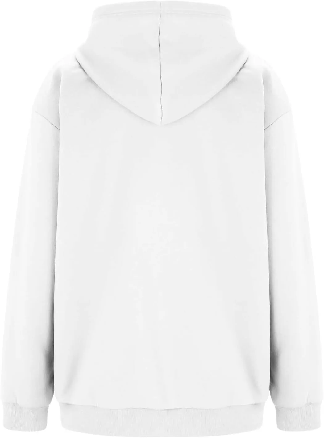 Women's Oversized Hoodies Fleece Lined Zip Up Sweatshrits Casual Fall Jackets Loose Fit Sweatshirt with Pockets