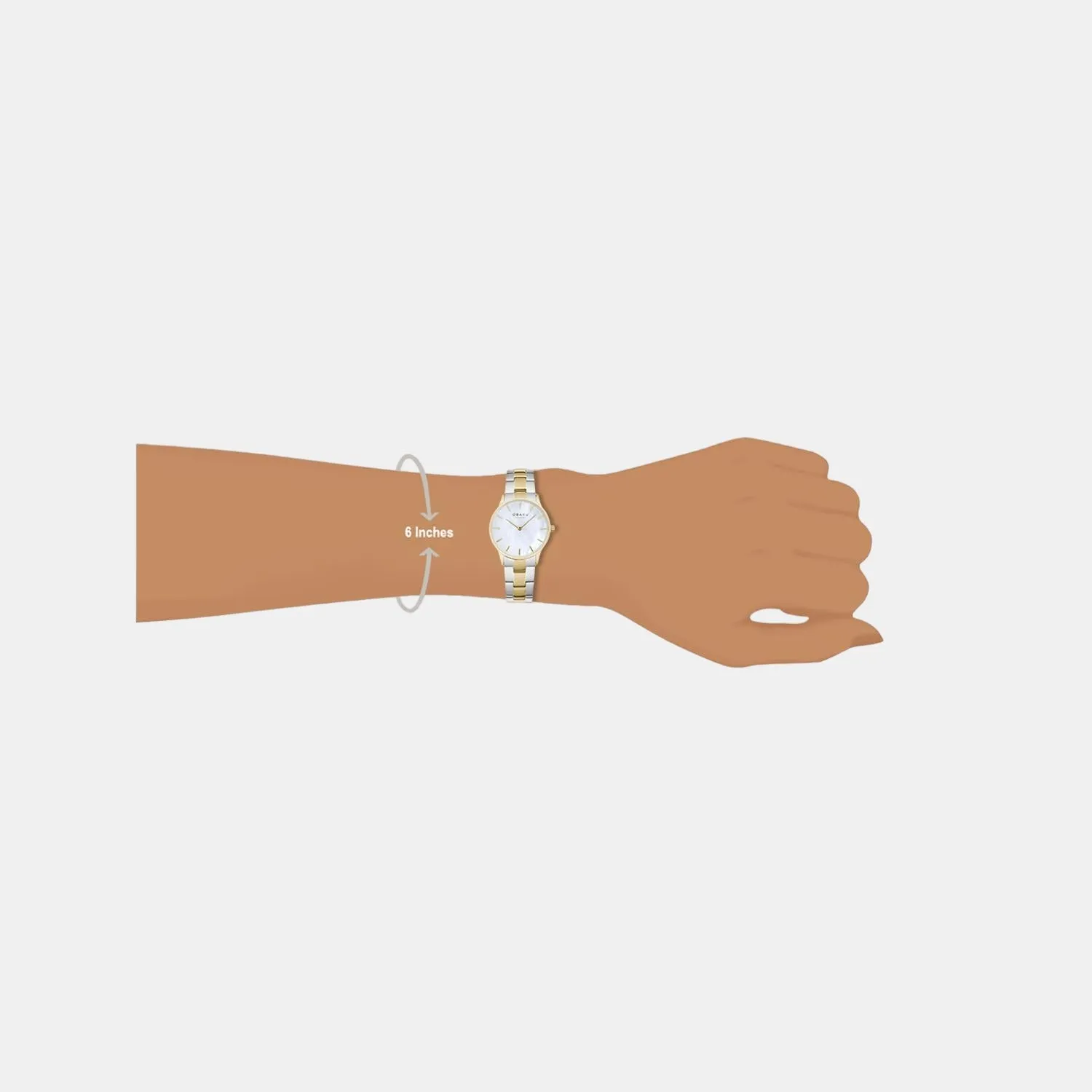 Women's White Analog Stainless Steel Watch V247LXGWSF