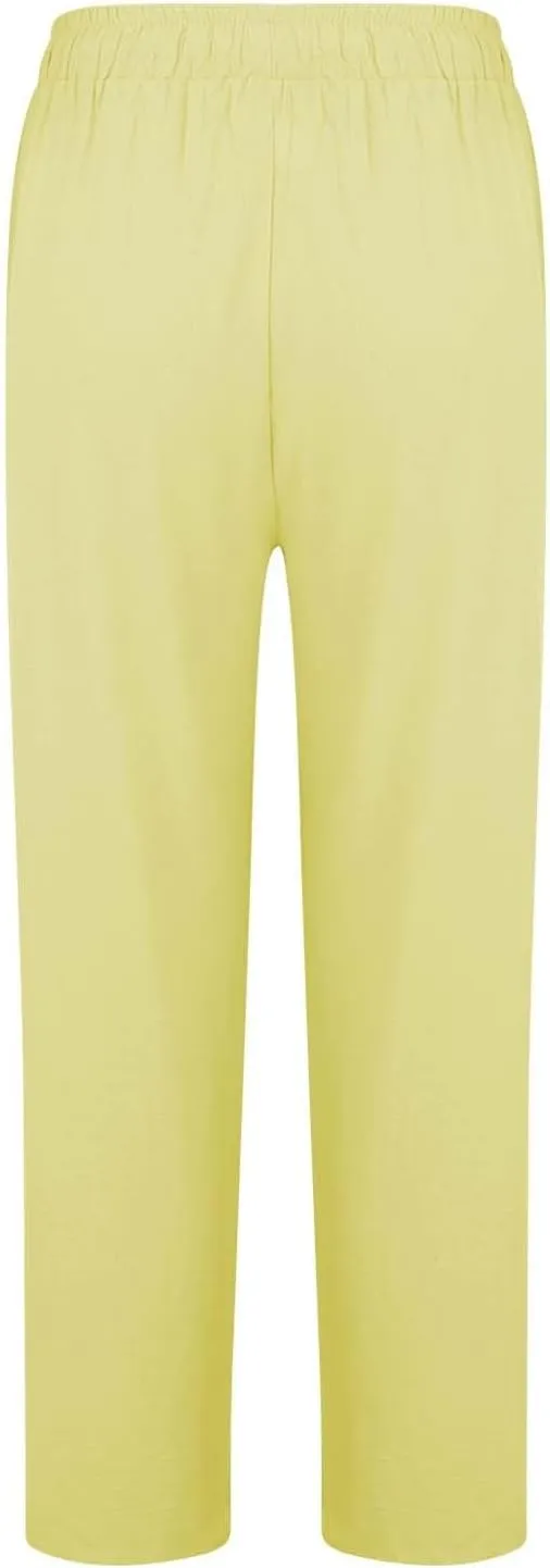 Women's Wide Leg Palazzo Harem Pants Fall Casual Loose Pockets Solid Elastic Waist Baggy Travel Pants 2024
