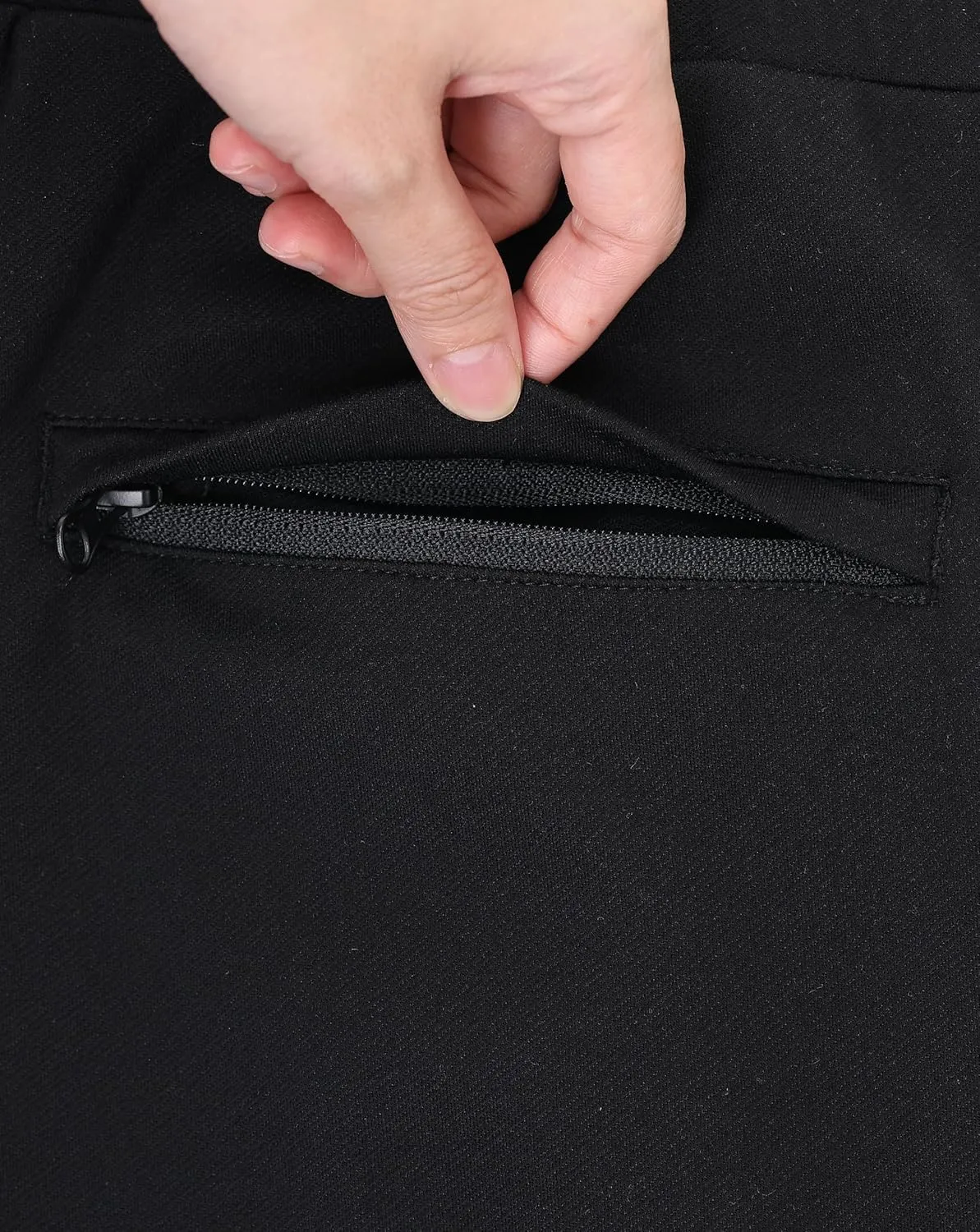 ZTN Womens 29"/31"/33" Business Casual Dress Pants Wide Straight Leg Trousers with Pockets